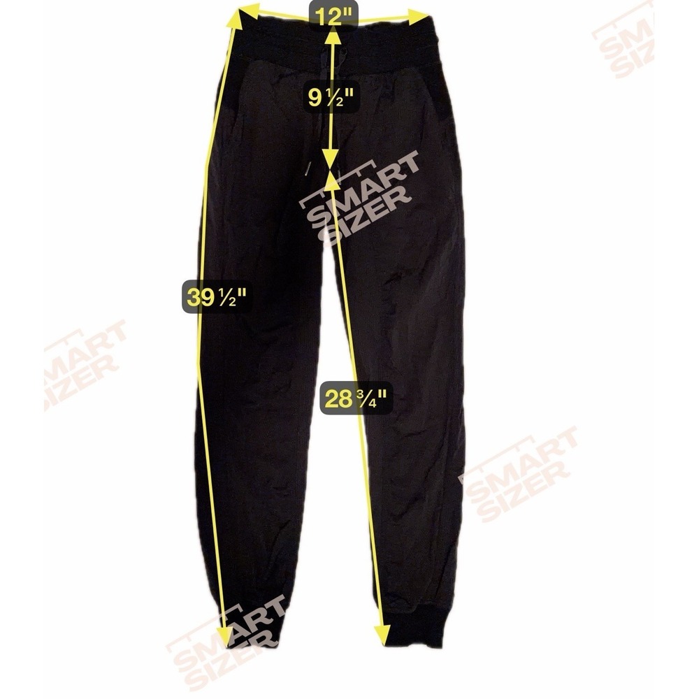 Lululemon Pants Women 2 Black Dance Studio Jogger Elastic Waist Pocket Athletic - Picture 7 of 9